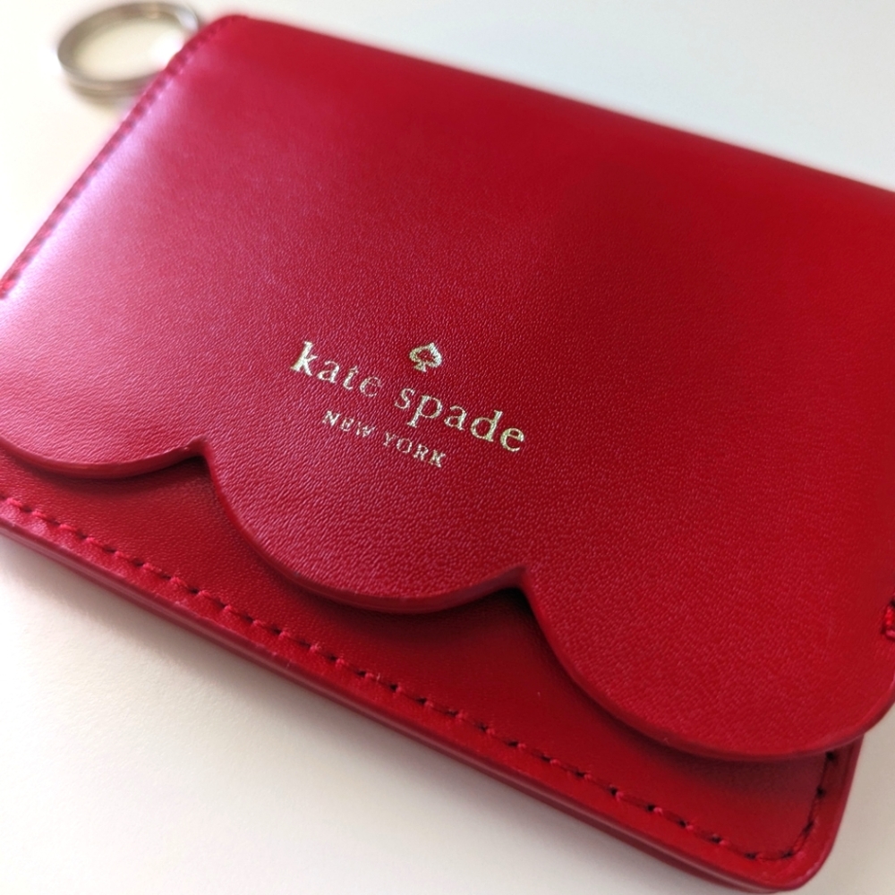 Kate Spade Card Holder Scalloped Wallet
